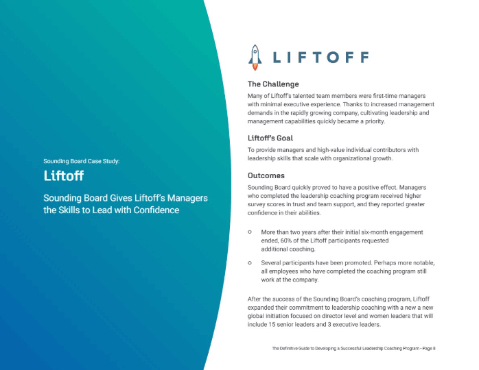 Sounding Board case study: Liftoff