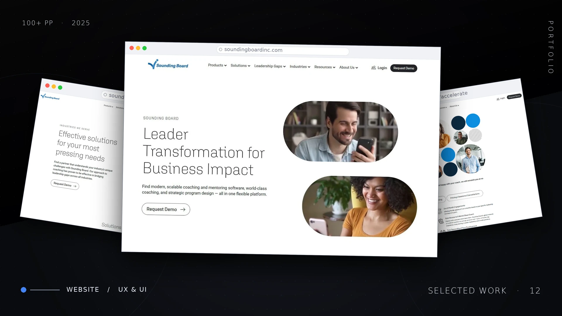 Sounding Board marketing website