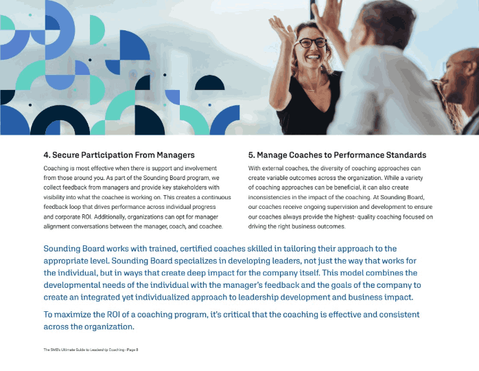 ROI best practices continued