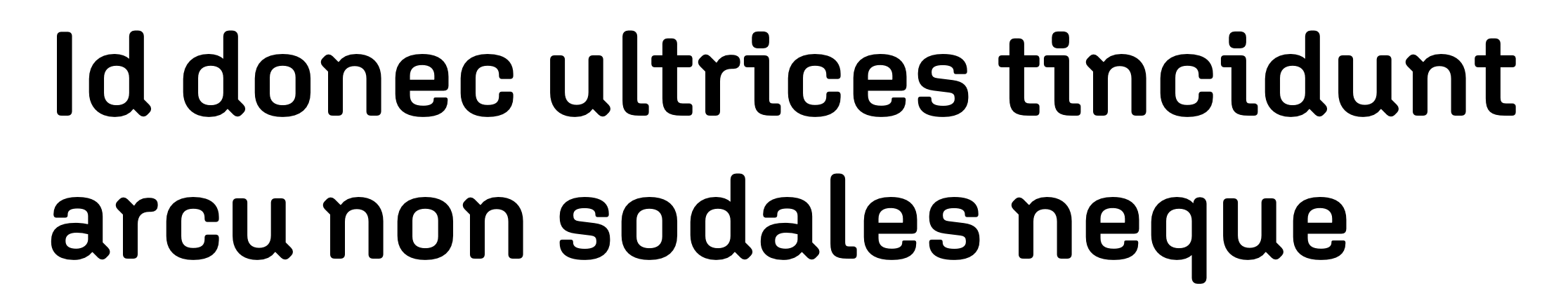 Aglet Sans display specimen